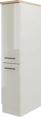 Produktbild von Apothekerschrank LUND | Lichtgrau | 30 x 60 x 161 cm (BxTxH)