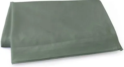 Produktbild von Eleganzzz Bettlaken Perkal-Baumwolle – Grün  – 150x250  – kühl & glatt – ohne Gummizug