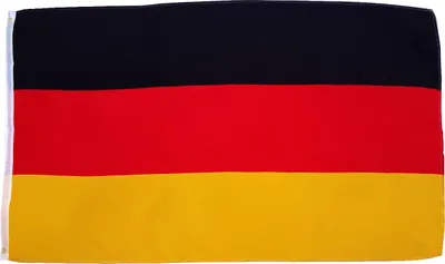 Image de Drapeau Allemagne noir-rouge-or 150x90cm avec 2 oeillets métalliques
