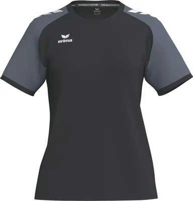 Produktbild von Erima Wings Jersey Shortsleeve - black/slate grey, Größe:38