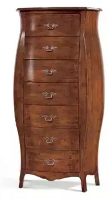 Immagine prodotto di Cassettiera classica Credenza a ripiani Cassettiera classica Credenza in legno mobile