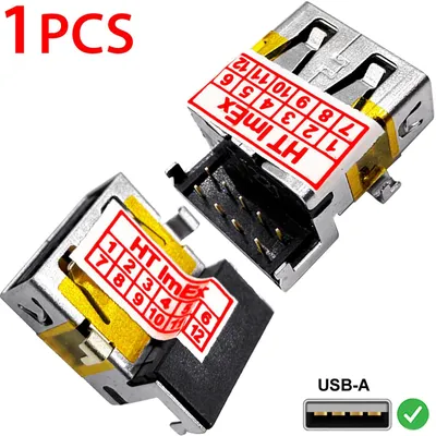 Produktbild von Ersatz Adapter USB 3.0 Buchse anschluss für ASUS N550JK-CN297H, N550JK-CN323H, R558UA-XX007T, R558UA-XO337T