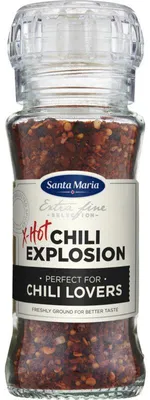 Zdjęcie produktu dla Santa Maria Chili Explosion Extra Hot Spice Mix, 67 g - Mieszanka ostrego chili do mięs i warzyw