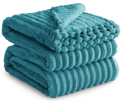 Immagine prodotto di Coperta in pile di microfibra, 220 x 240 cm, extra morbida, ideale per il divano