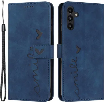 Produktbild von Samsung Galaxy S25 / S24 Hülle - Coverup Smile Klapphülle - Blau