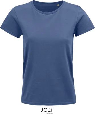 Produktbild von SOLs 03581 | Damen Shirt, Crusader Women T-Shirt, Jersey 150 - Farbe: Denim - Größe: M