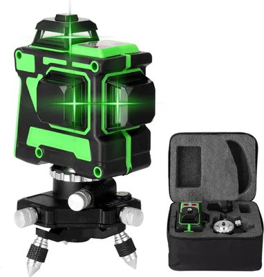 Obrázek produktu pro Multifunkční 3D laserový nivelační přístroj s 12 čarami, svislými a vodorovnými čarami s funkcí samonivelace