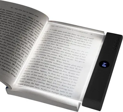 Immagine prodotto di Lampada da lettura notturna a LED, lampada da lettura notturna da comodino, lampada da lettura per libri, lampada da lettura notturna con protezione, lampada da lettura notturna, lampada da lettura notturna, lampada da lettura notturna (nera)