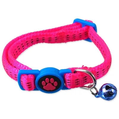 Obrázok produktu pre Obojok MAGIC CAT Nylon ružový XS 1 ks