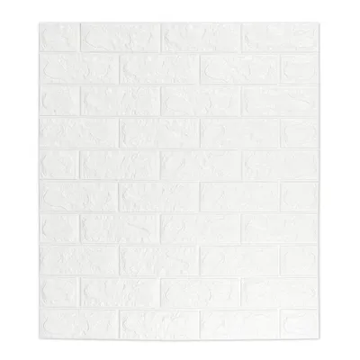 Produktbild von 10 samolepicích relaxačních panelů na zeď, bílé 70,0 x 78,0 cm