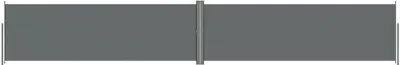 Immagine prodotto di vidaXL Tenda laterale estensibile antracite 160x1000 cm