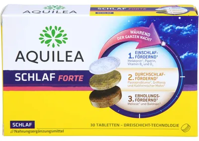 Produktbild von AQUILEA Schlaf forte Tabletten, 30 St. Tabletten