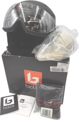 Productafbeelding van Bolle Blackline Vizier, zwart-zilver, mat, maat M