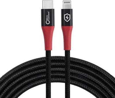 Imagen del producto de Microconnect MC-CLIGHTNING-SC, 1,5 m, Samec, Samec, , Conector recto, Conector recto