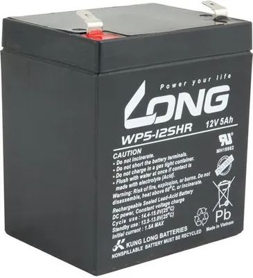 Obrázek produktu pro AVACOM Long 12V 5Ah olověný akumulátor HighRate F2