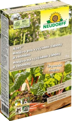Obrázok produktu pre Hnojivo AZET NEUDORFF pre vyvýšené záhony a zeleninu 1kg
