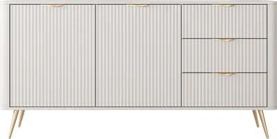 Immagine prodotto di Ampia cassettiera combinata MOODY - beige