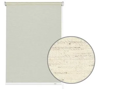 Produktbild von Seitenzug-Rollo 142x180 cm Silvalin Natur lichtdurchlässig blickdicht