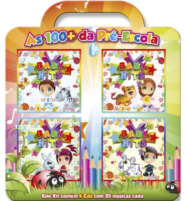Image de AS 100+ DA PRE-ESCOLA - Various Artists [4CD] 2010
