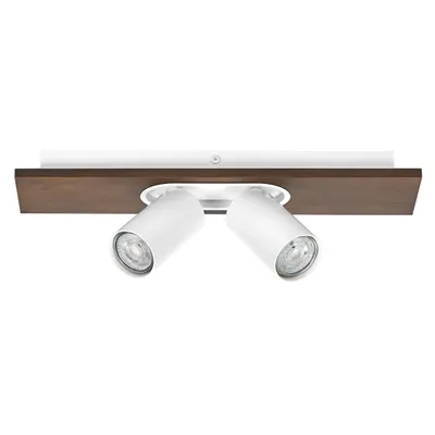 Produktbild von OSRAM 4099854471230 Deckenanbau-Leuchte aus unterschiedlichen Materialitäten mit flexiblen, dimmbaren GU10-Strahlern 6.80 W 460 lm