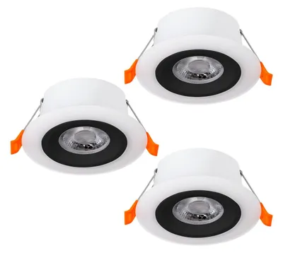 Productafbeelding van EGLO CALONGE, LED, 1860 lumen, Zwart, Wit