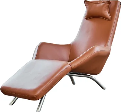 Produktbild von KAWOLA Relaxliege CAVAL Leder braun