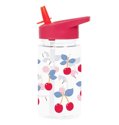 Image de Gourde pour enfants A little lovely company, 450 ml, rouge cerise