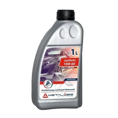 Produktbild von Motoröl 10W-60 1L vollsynthetisch – Metalubs