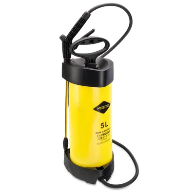 Produktbild von Mesto 3232M Drucksprühgerät Flori M (5 l, 3 bar, aus Kunststoff, gelb / schwarz)