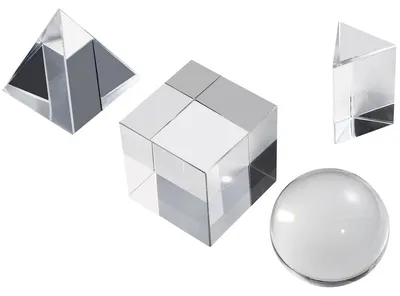 Produktbild von 4-teiliges Set Kristallprismen für Fotografie