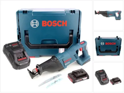 Produktbild von Bosch GSA 18 V-LI Akku Säbelsäge 18V + 1x Akku 2,0Ah + Ladegerät + L-Boxx