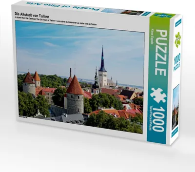 Produktbild von Calvendo Die Altstadt von Tallinn 1000 Teile Puzzle quer 640x480mm, Eppele Klaus; 7316801