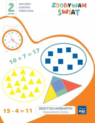 Zdjęcie produktu dla Zdobywam świat. Zeszyt do matematyki. Poziom 2