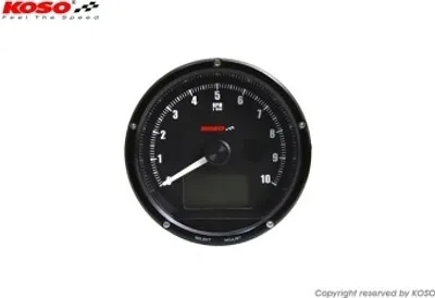 Produktbild von KOSO Tachometer and Drehzahlmesser max. 10000 RPM // max 360km/h (Schaltblitz)