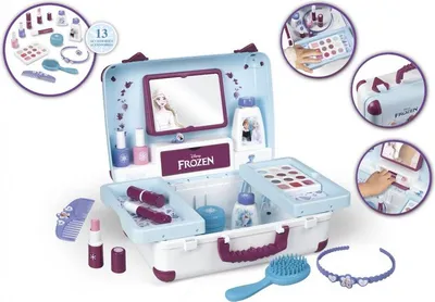 Produktbild von Smoby My Beauty Kosmetikkoffer - Disney Frozen Die Eiskönigin Spielkosmetika für Kinder ab 3 Jahren