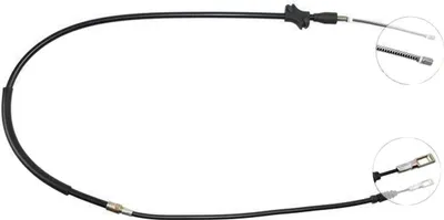 Produktbild von A.B.S. Handbremsseil Seilzug Feststellbremse für AUDI 100 Limousine (4A2, C4) K10076