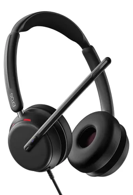 Produktbild von Lenovo 4Z21P85373, Kabelgebunden, Büro/Callcenter, 20 - 20000 Hz, 179 g, Kopfhörer, Schwarz