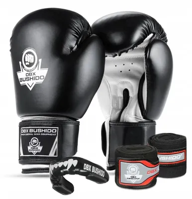 Produktbild von DBX BUSHIDO Boxset 10oz Trainingshandschuhe Mundschutz
