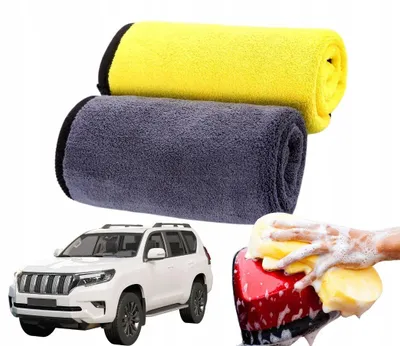 Produktbild von Schnelltrocknendes Mikrofaser-Tuch zur Autopflege 60x30cm