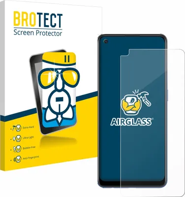 Produktbild von BROTECT Schutzglas für Oppo A74 5G Schutzfolie Panzer Folie Glas Display Schutz klar