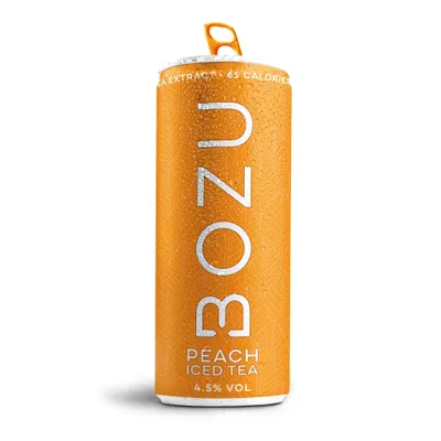 Produktbild von Bozu | Hard Iced Tea Peach | 12 x 25cl