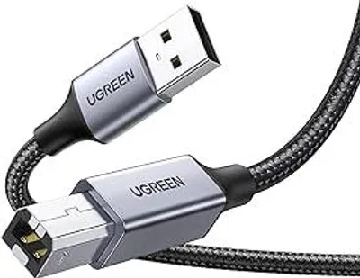 Cavo Per Stampante USB-C A USB-B 2.0 (3 Metri) – Per Collegare MacBook A Scanner, Stampanti E Fotocopiatrici