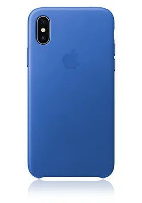 Produktbild von Apple MRGG2ZM/A, Hauthülle, Apple, iPhone X, 14,7 cm (5.8"), Blau