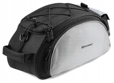 Produktbild von Wozinsky WBB1BK Fahrrad-Gepäckträgertasche, 13L, wasserdicht