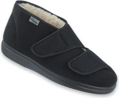 Produktbild von Medizinische Schuhe Befado Dr. Orto isoliert mit Wolle 986M011 schwarze, nicht nur für Diabetiker