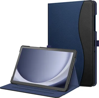 Produktbild von Fintie Hülle für Samsung Galaxy Tab A11+ Plus 11" 2025 / Tab A9+ Plus 11 Zoll 2023 Tablet, Multi-Winkel Folio Schutzhülle Dokumentenfach, Dunkelblau
