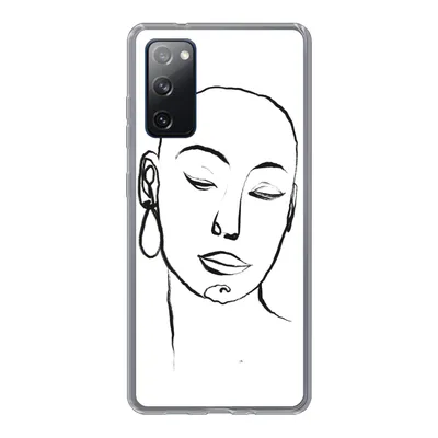 Produktbild von MuchoWow® Handyhülle Schutzhülle Hülle für Samsung Galaxy S20 FE Frau - Gesicht - Porträt Silikon Softcase Handy Hülle - Abdeckung