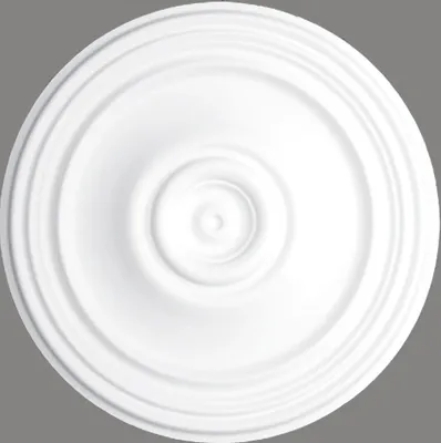 Produktbild von Mardom Rosette B3025 Profoam 526 x 40 x 526 mm Weiß Stuckrosette Deckenrosette Rund