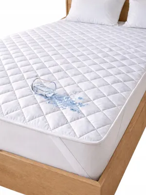 Produktbild von Matratzenschoner gesteppt wasserdicht 140x200 Premium Auflage