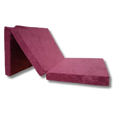 Zdjęcie produktu dla Materac składany 190 x 90 x 8 cm - 1224 Fioletowy
